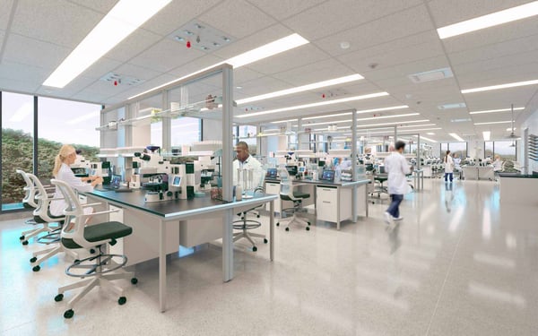 1,000 m² OF PRIME LIFE SCIENCE SPACE 20