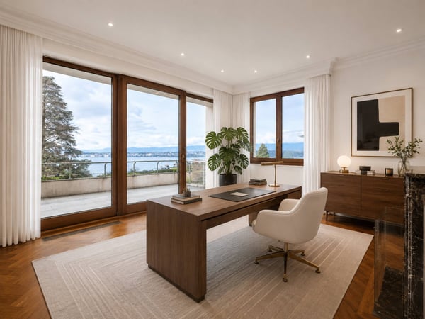 Magnifique appartement avec terrasse surplombant le lac 9