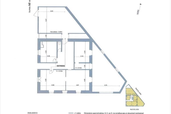 Bureaux de 210m2 - proche Gare 10