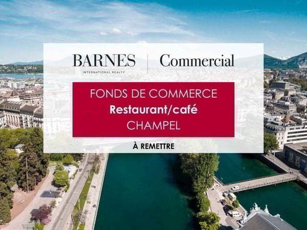 Fonds de commerce - Restaurant unique à Champel 12