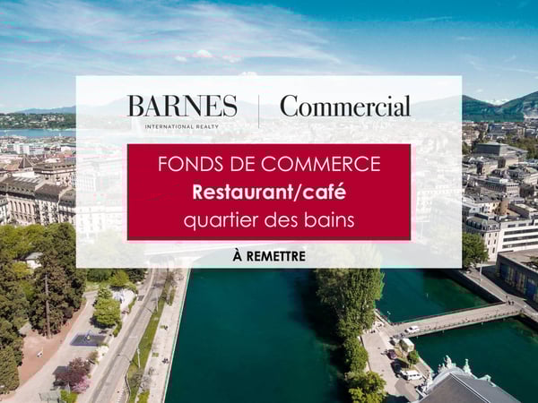 Super Café/Restaurant situé au coeur du quartier des Bains 2