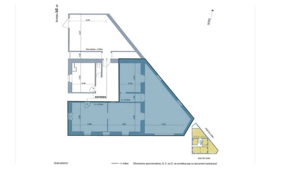 Bureaux de 130m2 - proche Gare 9