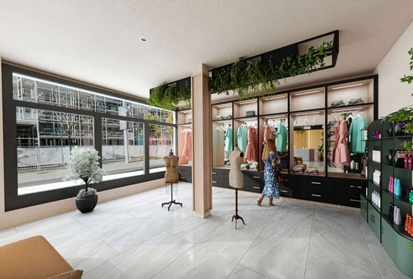 Arcade de 420m2 - Projet neuf aux Acacias 2