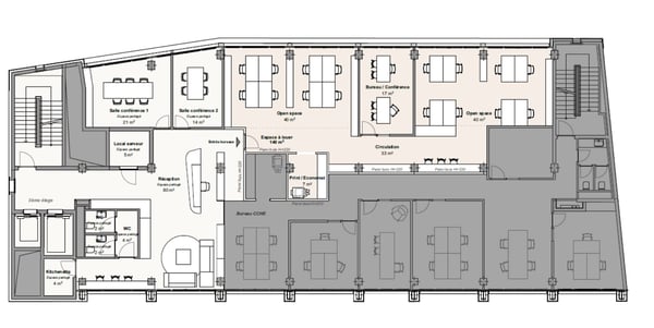 Bureaux aménagés et meublés - Plainpalais 9