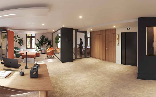 Immeubles administratifs rénovés d'environ 1300m2 - Quartier des Banques 2
