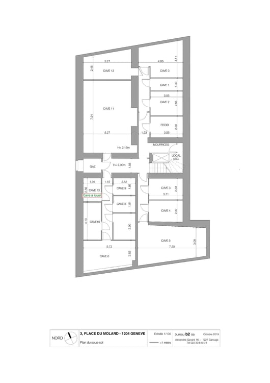 Place du Molard - Cave 5m2 2