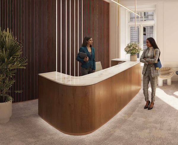 Immeuble administratif rénové d'environ 1300m2 - Quartier des Banques 3