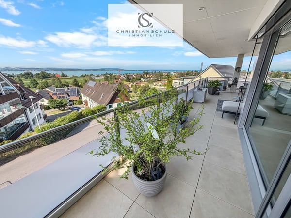 Bodensee-Panorama inklusive – exklusive Wohnung mit zwei Terrassen 6