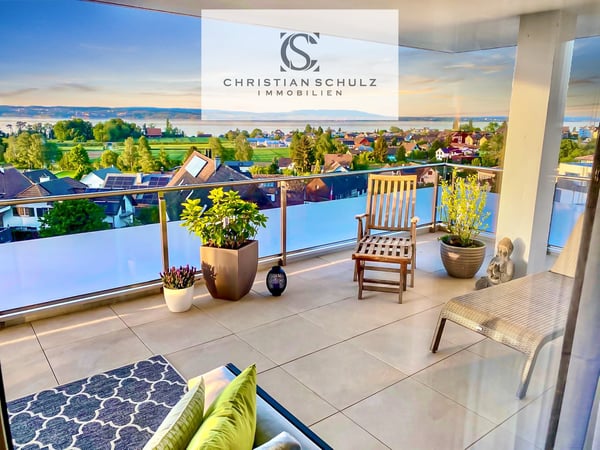 Bodensee-Panorama inklusive – exklusive Wohnung mit zwei Terrassen 5