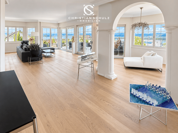 Exklusive 2-Zimmer-Maisonettewohnung mit traumhafter Seesicht, Spa und privatem Lift 1