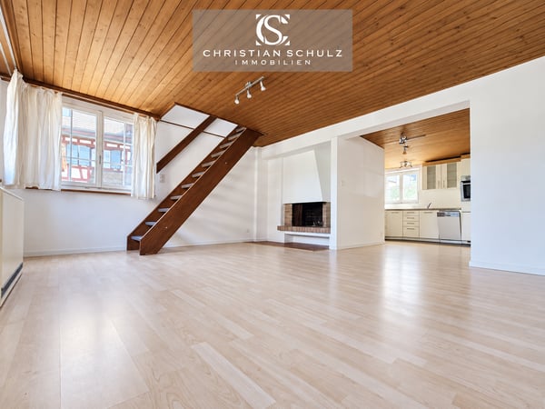 Charmante 3.5-Zimmer-Maisonette mit Cheminée und Sitzplatz/Garten 4