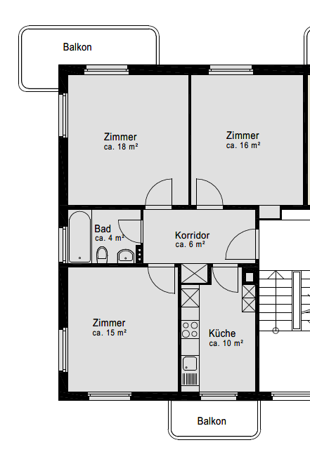 Charmante Wohnung in Zürich-Wiedikon zu vermieten 6