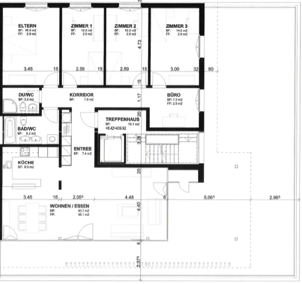 Moderne 5.5-Zimmer-Attikawohnung an ruhiger Lage 9