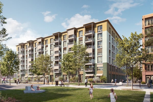 Moderne Wohnung direkt am Bahnhof Winterthur Hegi 1