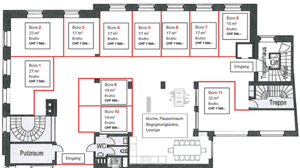 Co-Working-Space (Büros) am Stalden 1 in Solothurn 5