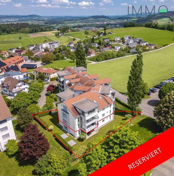 Wohnen mit Weitblick: Grosszügige Gartenwohnung mit 280 m² fantastischem, privatem Gartenparadies 1