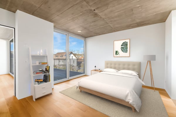 Moderne, hindernisfreie Dachwohnung mit zwei grosszügigen Terrassen 12