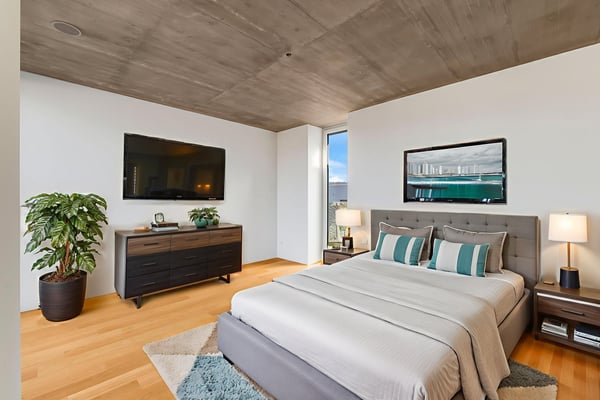 Moderne, hindernisfreie Dachwohnung mit zwei grosszügigen Terrassen 14