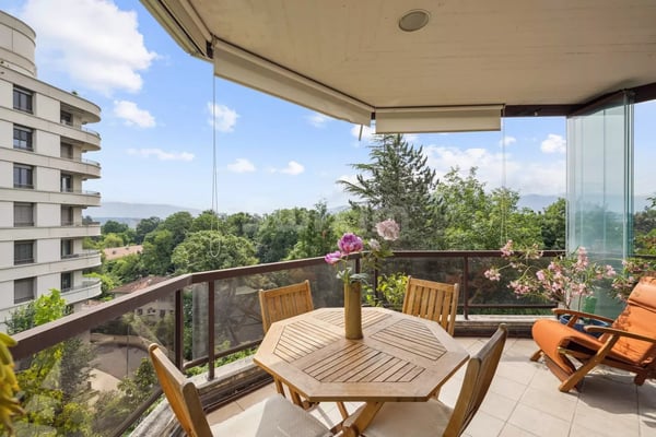 Spacieux appartement avec vue sur le Mont-Blanc 2