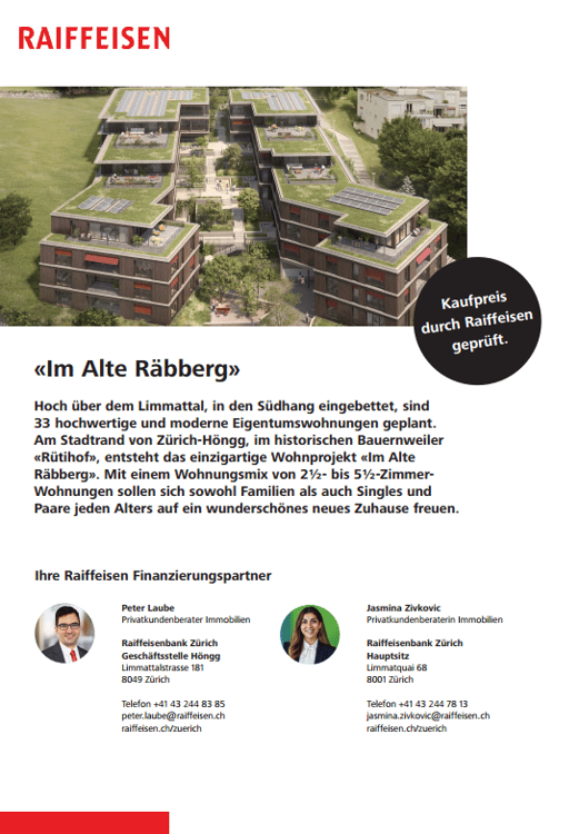 Design trifft Lebensqualität – 1.5-Zimmerwohnung in exklusiver Überbauung 8