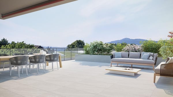 Komfortable 1.5-Zimmer-Wohnung mit einzigartiger Aussicht und grosszügigem Aussenbereich 1