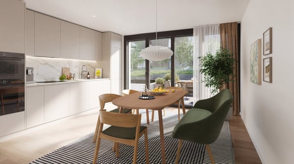 Viel Raum zum Leben – moderne 1.5-Zimmerwohnung 3