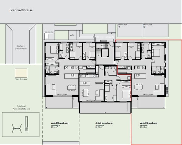Exklusive Neubauwohnung mit privatem Garten 7