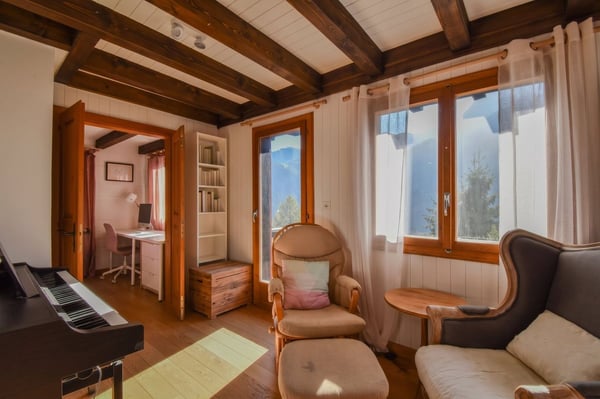 Chalet familial avec vue sur les Dents-du-Midi Résidence secondaire autorisée - Vente aux étrangers possible 7