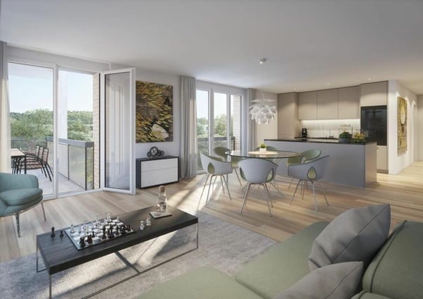 Moderne Grundrisse für modernes Leben - Ziegelei-Quartier Berg 9
