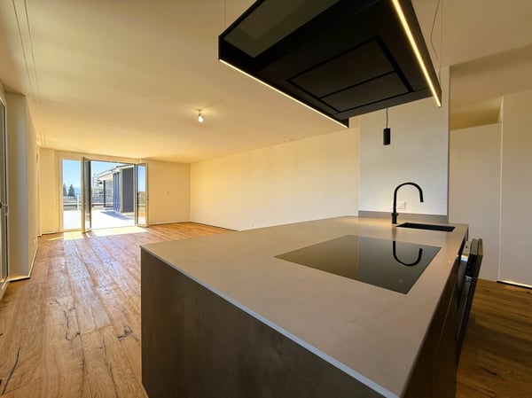 Ganz oben. Ganz frei. Ganz Zuhause - exklusive 3.5-Zi.-Attikawohnung in Berg 3