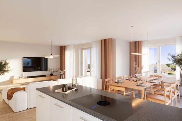 (A202) 3.5-Zimmer-Dachwohnung mit viel Privatsphäre 9