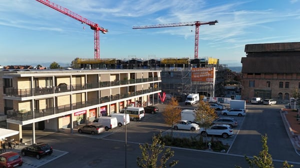Top Bürofläche neben Coop-Eingang im Ziegelei-Quartier Berg/TG 4