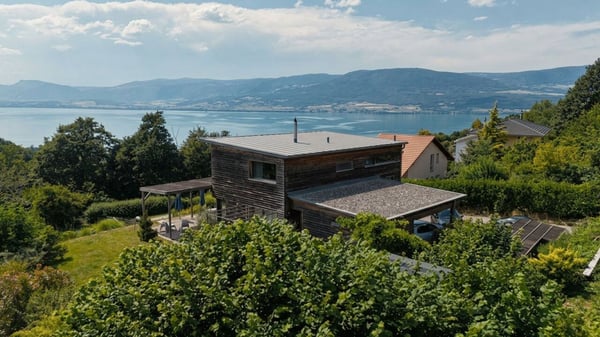 Villa d'architecte  Vue lac  App. de rendement  Grande parcelle 1