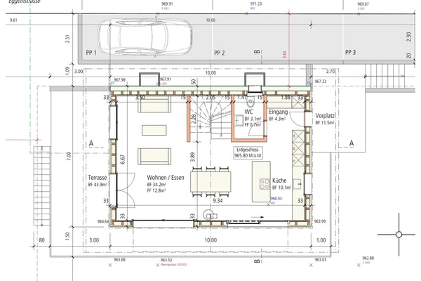Neubau 5 bis 6 Zimmer Einfamilienhaus an aussichtsreicher Hanglage 10