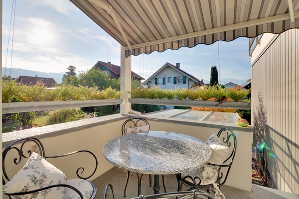 6.5-Zimmer-Einfamilienhaus an zentraler Lage in Thun mit Bergsicht und 6
