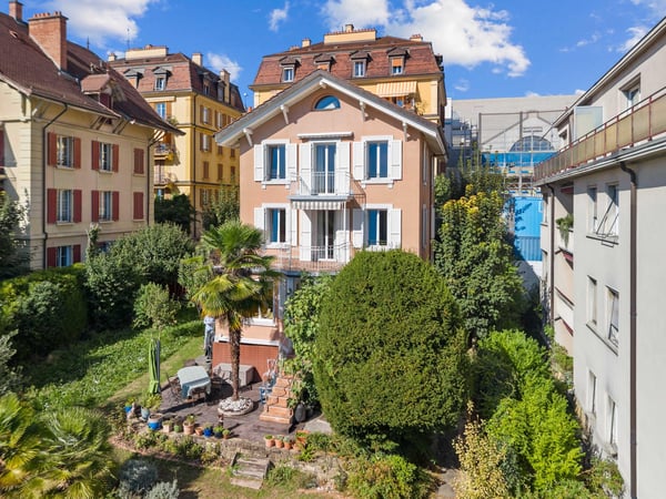 Magnifique maison individuelle de 9,5 pièces avec jardin ? Lausanne sous-gare 1