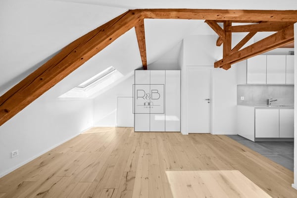 Loft rénové sous combles à Bulle 8
