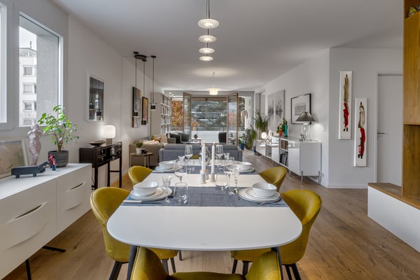 Lumineux appartement de 1 pièces rénové avec grands balcons 4