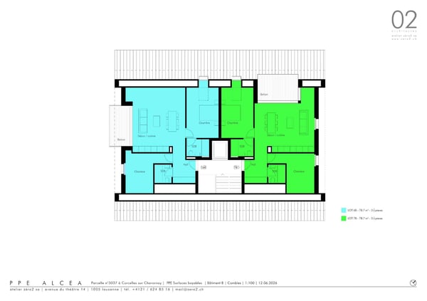 Appartement de 3.5 pièces en attique avec vue sur le Jura 10