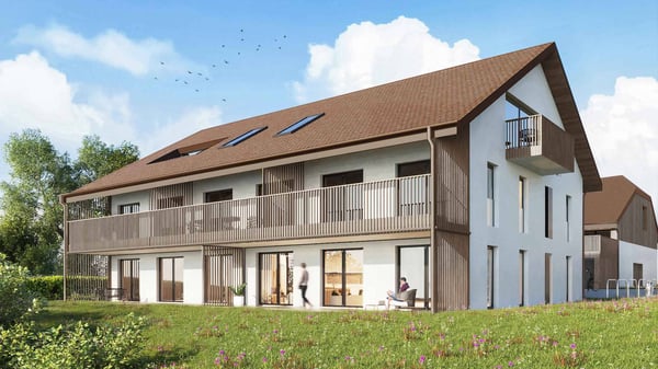 Appartement de 3.5 pièces en attique avec vue sur le Jura 2