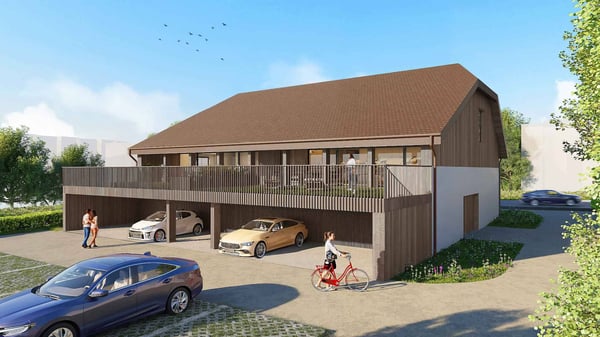 Maison villageoise mitoyenne avec terrasse et jardin 2