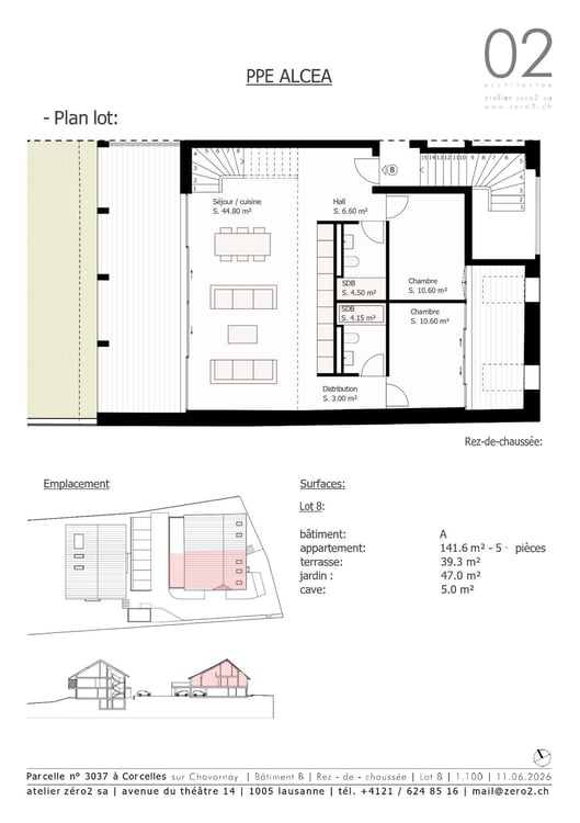 Maison villageoise mitoyenne avec terrasse et jardin 8