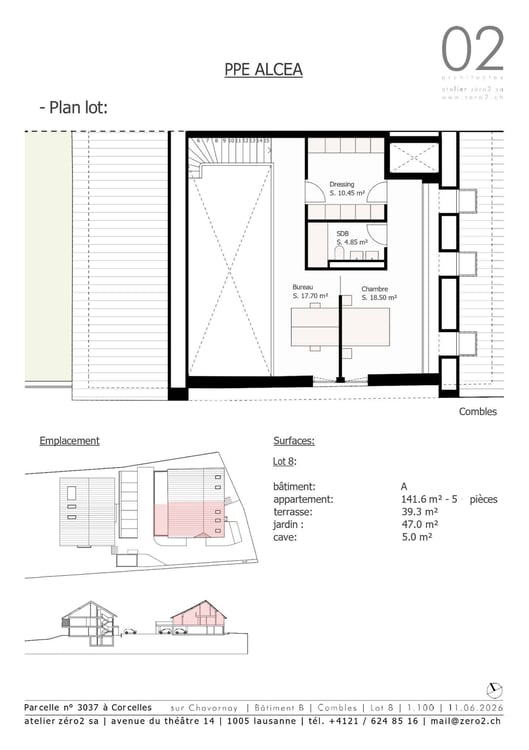 Maison villageoise mitoyenne avec terrasse et jardin 9