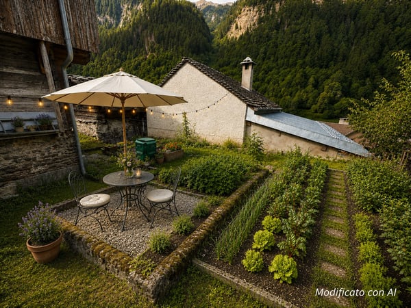 Rustica Casa di Montagna e stalla a Rossa, Grigioni 21