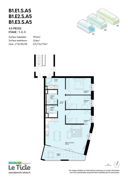 LE TICLE : Appartements à louer 12