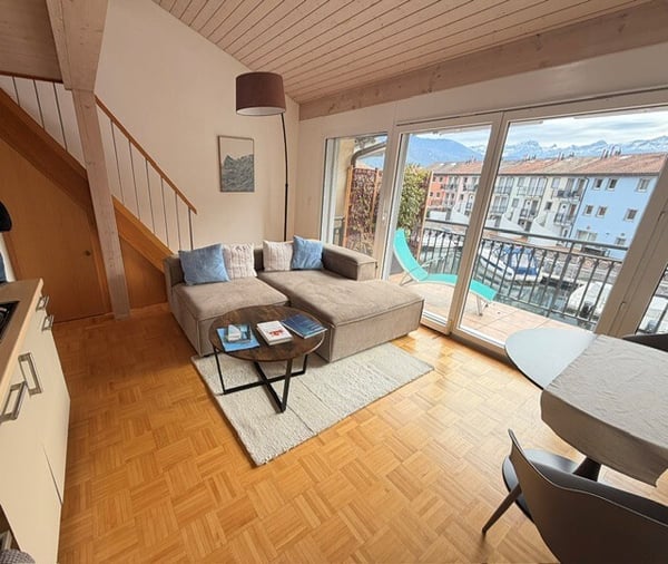 Magnifique appartement traversant de 2.5 pièces avec mezzanine 4