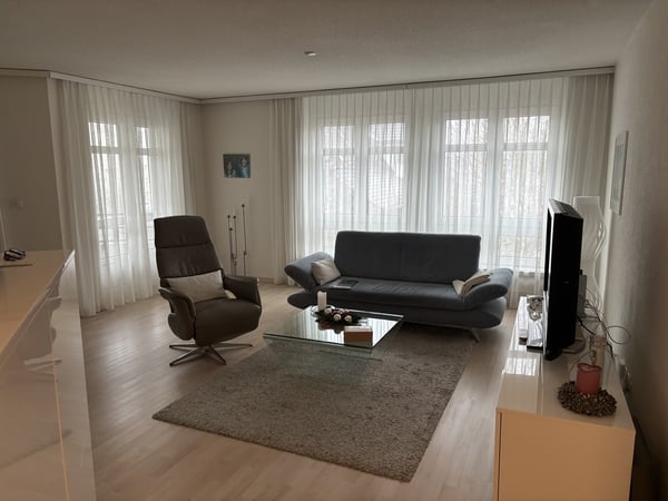 Moderne Wohnung mit grossem Sitzplatz 1