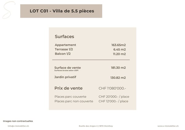 Nouvelle construction à Chemin-Dessus - Lot C01 5