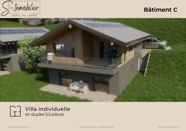 Nouvelle construction à Chemin-Dessus - Lot C01 2