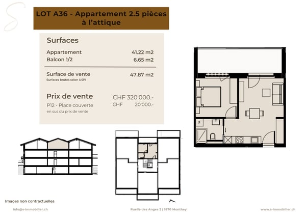 Nouvelle construction à Chamoson - Lot A36 2